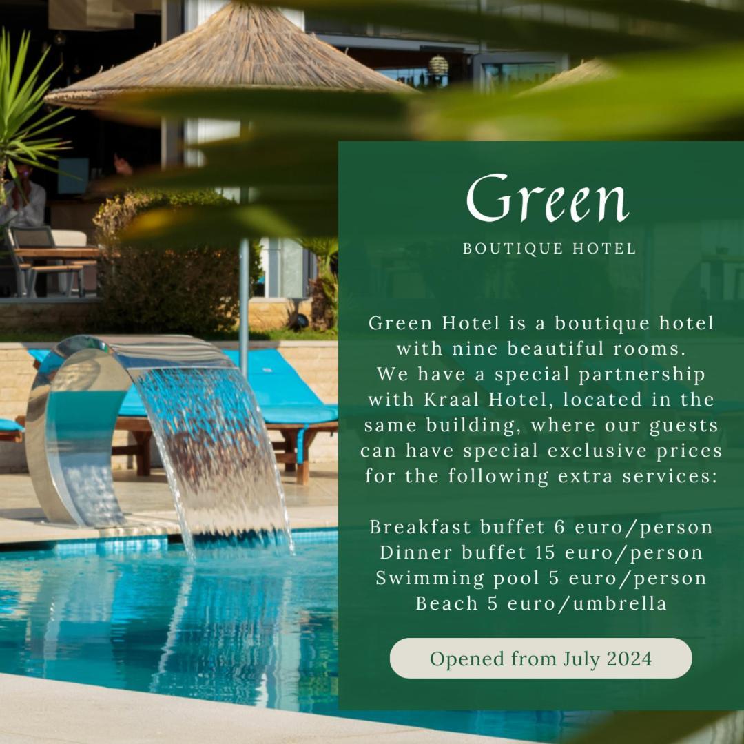 Green Boutique Hotel Vlorë Eksteriør billede